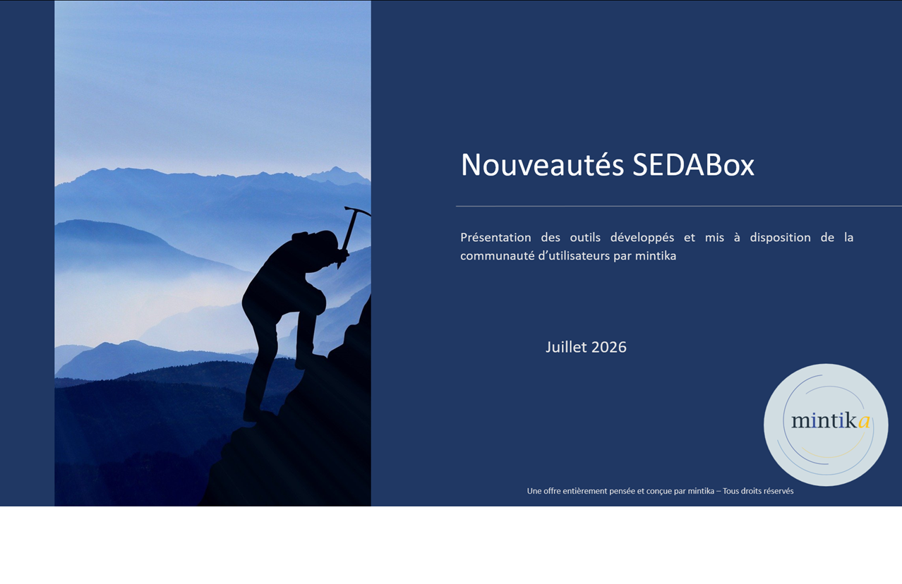 Les nouveautés de la SEDABox en 2026